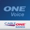 Cable ONE Business ONE Voice mobile app seamlessly integrates telecommunication platforms providing a single application to access voice, video, instant messaging and presence applications