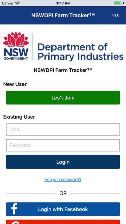 NSWDPI Farm Tracker