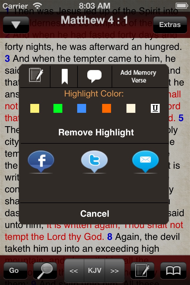 BibleScope: Message and ERV screenshot 2