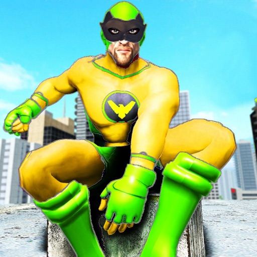 Mask Superhero Boy City Hero Icon