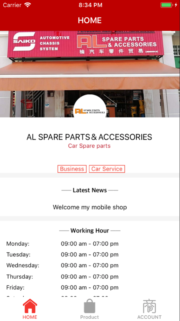 AL Spare Parts  Accessories