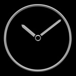 Titanium Luxury Clock