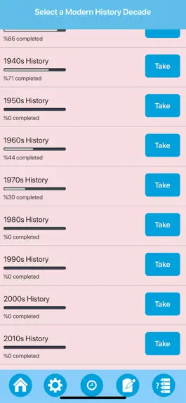 Game screenshot Modern History Quizzes apk