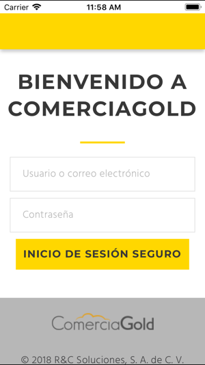 Comercia Gold Phone