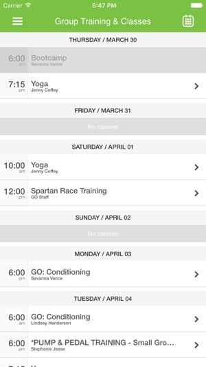 GO: Fitness - Italian Village(圖3)-速報App