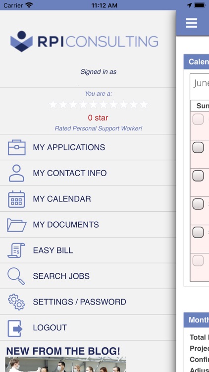 RPI Consulting Mobile App