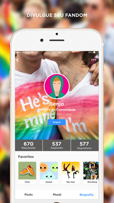 LGBT Amino em Português screenshot 2