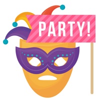 100 Party Masks Hats Stickers