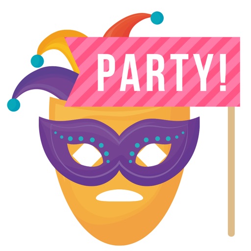 100+ Party Masks Hats Stickers icon