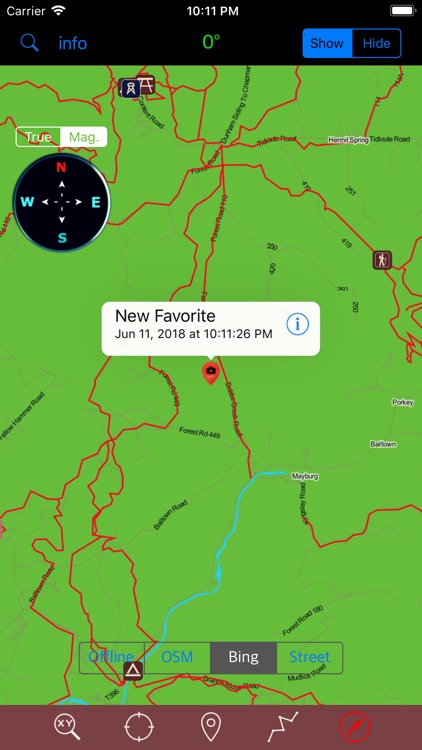 Allegheny National Forest GPS