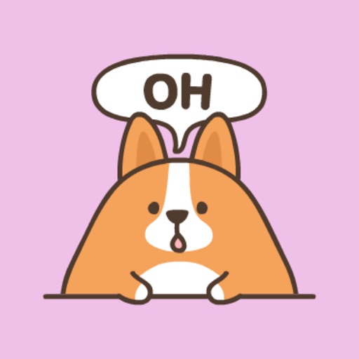 Corgi Fat Dog Animated icon
