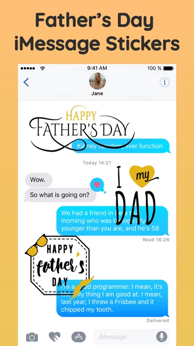Happy Father's Day 2018 Emojis screenshot 2
