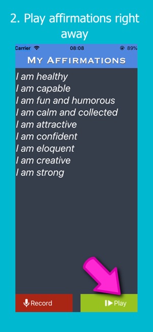 Affirmations Repeater(圖2)-速報App