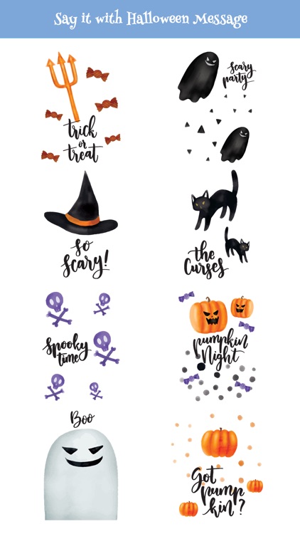 Cute Watercolor Halloween Pack