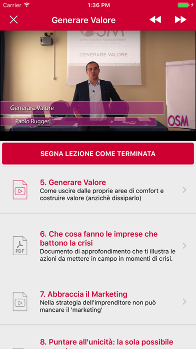 O.S.M. Corsi screenshot 3