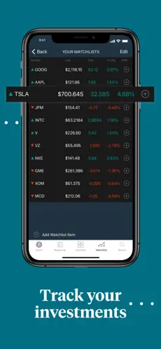 Screenshot 3 Barron’s - Investing Insights iphone