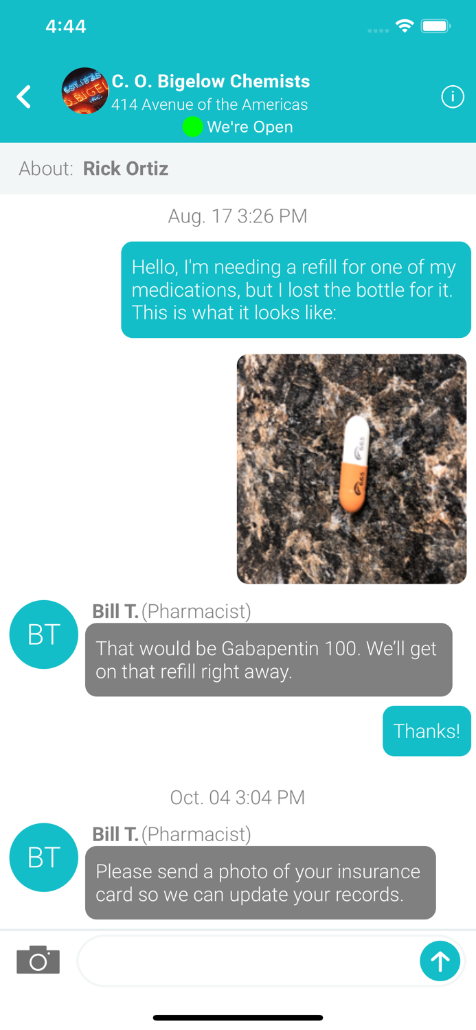 C. O. Bigelow Chemists