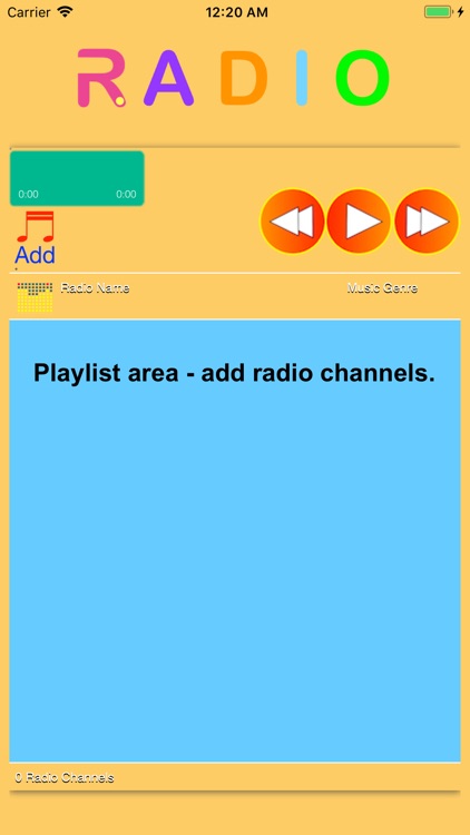 Radio: create your own radio.