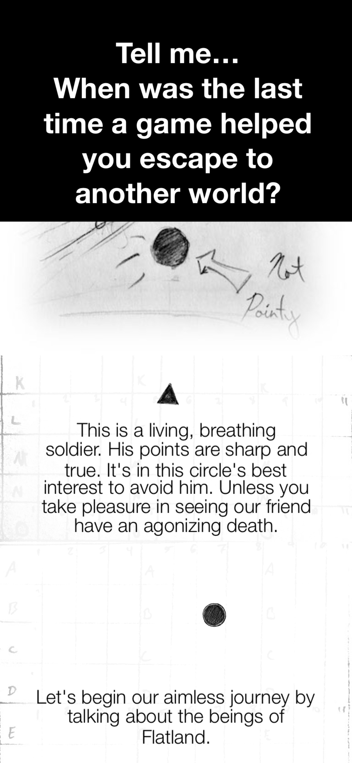 Screenshot do app A Noble Circle