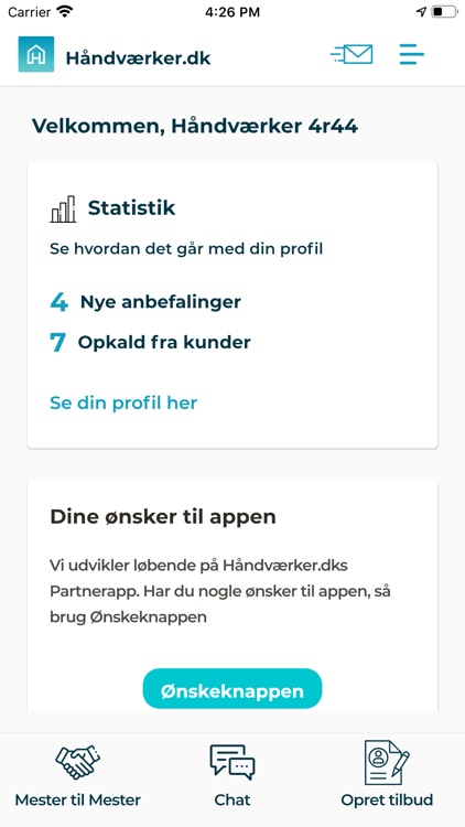 Håndværker.dk PartnerLogin screenshot-2