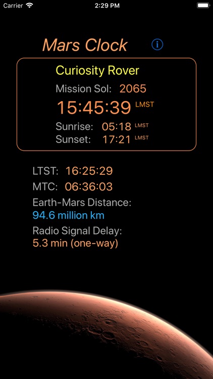 Mars-Clock