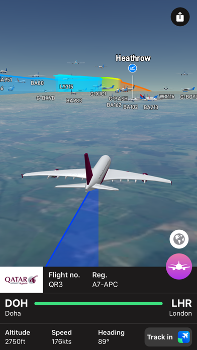 Plane Finder 3D Screenshot 2
