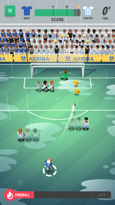 Tiny Striker: World Football Screenshot 4