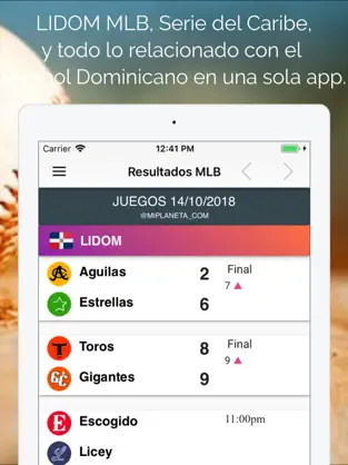 Screenshot 2 Puro Béisbol Dominicana iphone