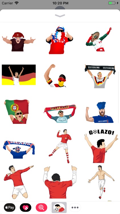 Soccer/Football Emoji Stickers screenshot-3