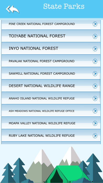 Nevada Camping & State Parks screenshot 4