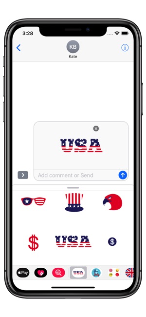 USA - Independence stickers(圖4)-速報App