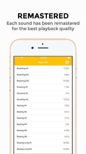 Roar Pro - Lion Sounds(圖4)-速報App