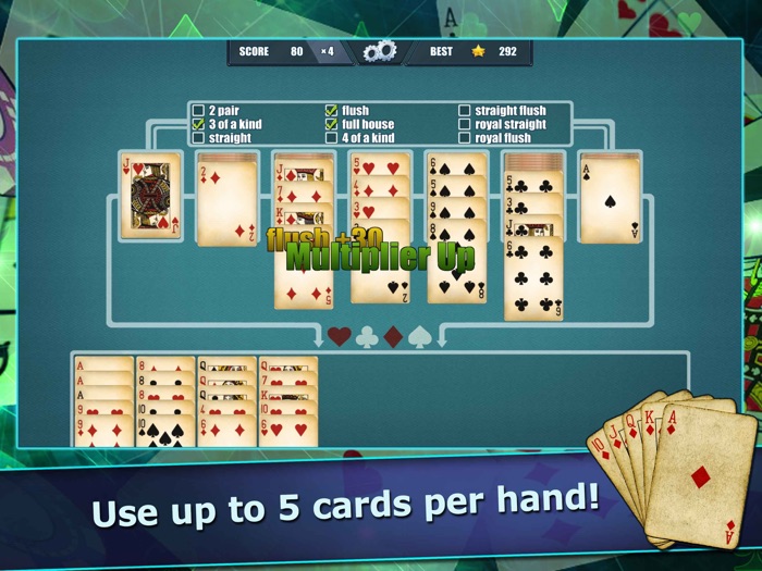 Pokitaire Poker  Solitaire