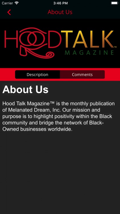 Hood Talk Magazine