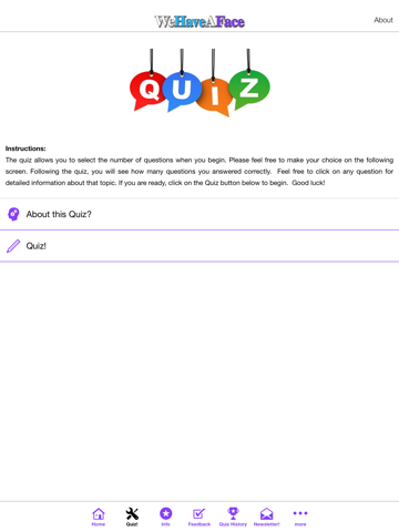 WeHaveAFace Quiz! screenshot 2