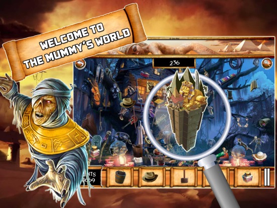 Hidden Objects : Mummy Mystery screenshot 4