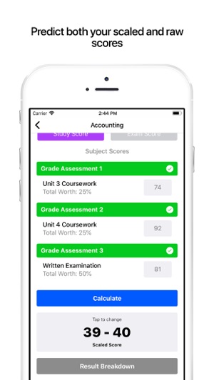 Study Score Calculator(圖2)-速報App