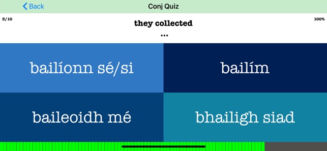 Irish Verb Blitz(圖3)-速報App