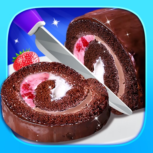 Ice Cream Cake Roll iOS App