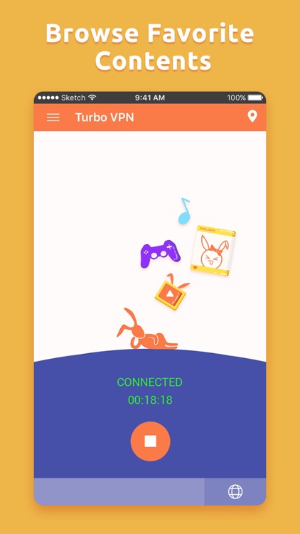 Turbo VPN Private Browser screenshot-4