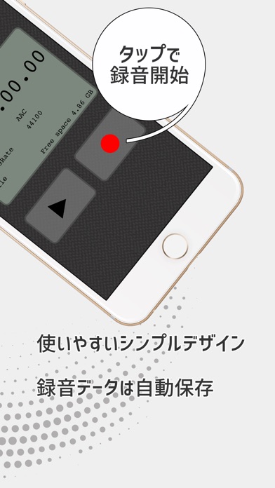 Easy Voice Rec - シンプル... screenshot1