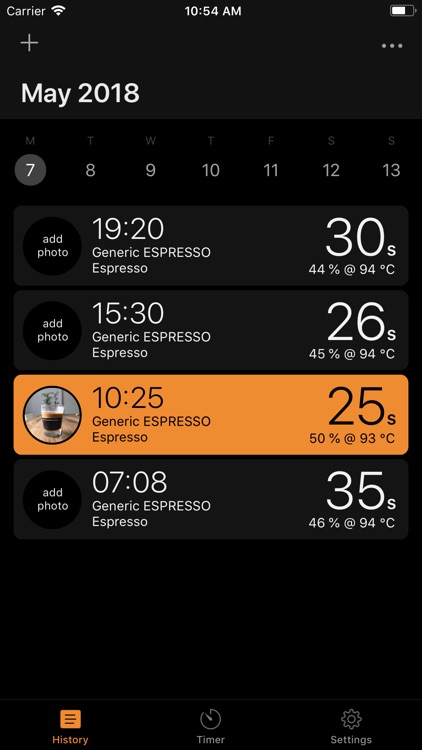 Espresso Log screenshot-5