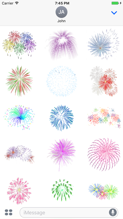 Fireworks Stickers Pack! screenshot 2