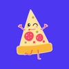 Pizza Slice Foodie Stickers