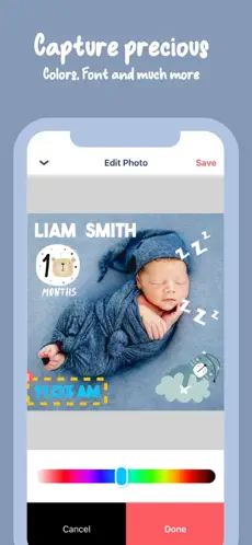 Imágen 1 Baby Pics & Mom app editor. iphone