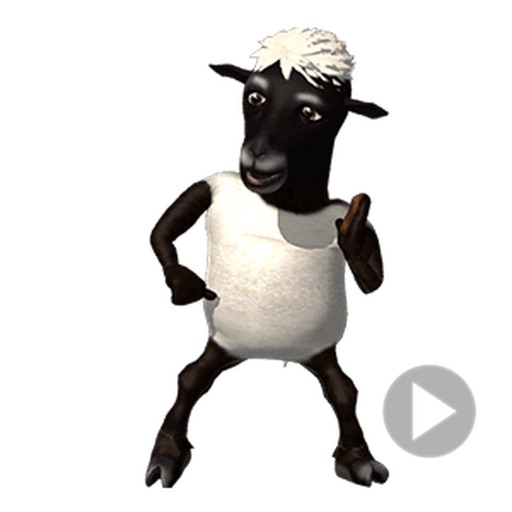 Black Sheep Dancer Stickers