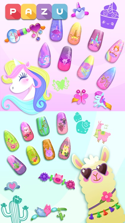 Nail Salon Games for kids screenshot-3