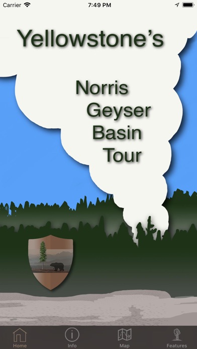 How to cancel & delete Yellowstone Geysers - Norris from iphone & ipad 1