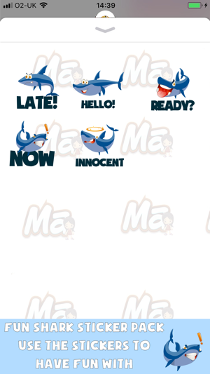 Shark Time Stickers(圖2)-速報App