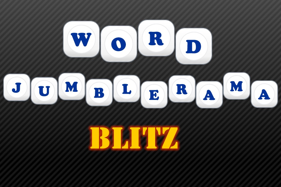 Word Jumblerama Blitz screenshot 2